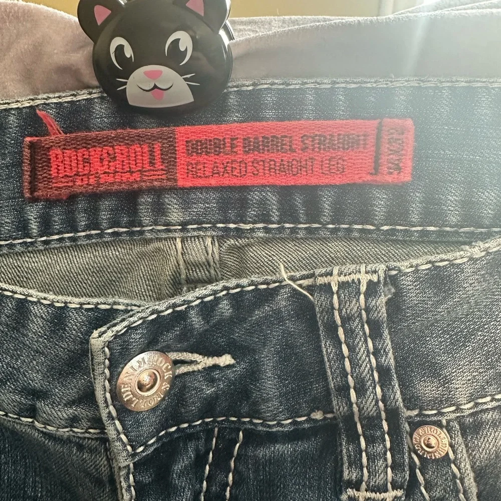 Rock & Roll Double Barrel Straight Relaxed men’s jeans
